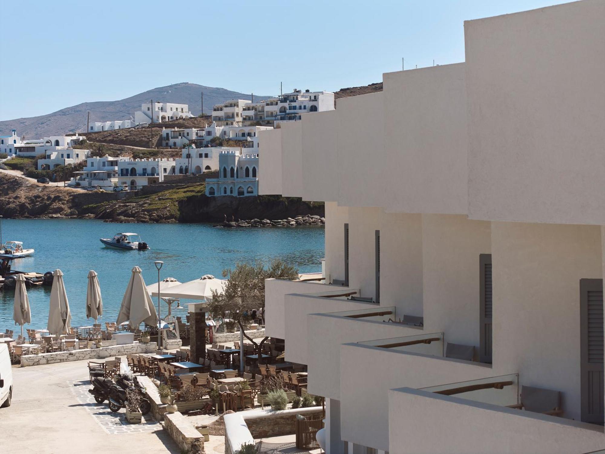 Kythnos Bay Hotel Loutrá Esterno foto