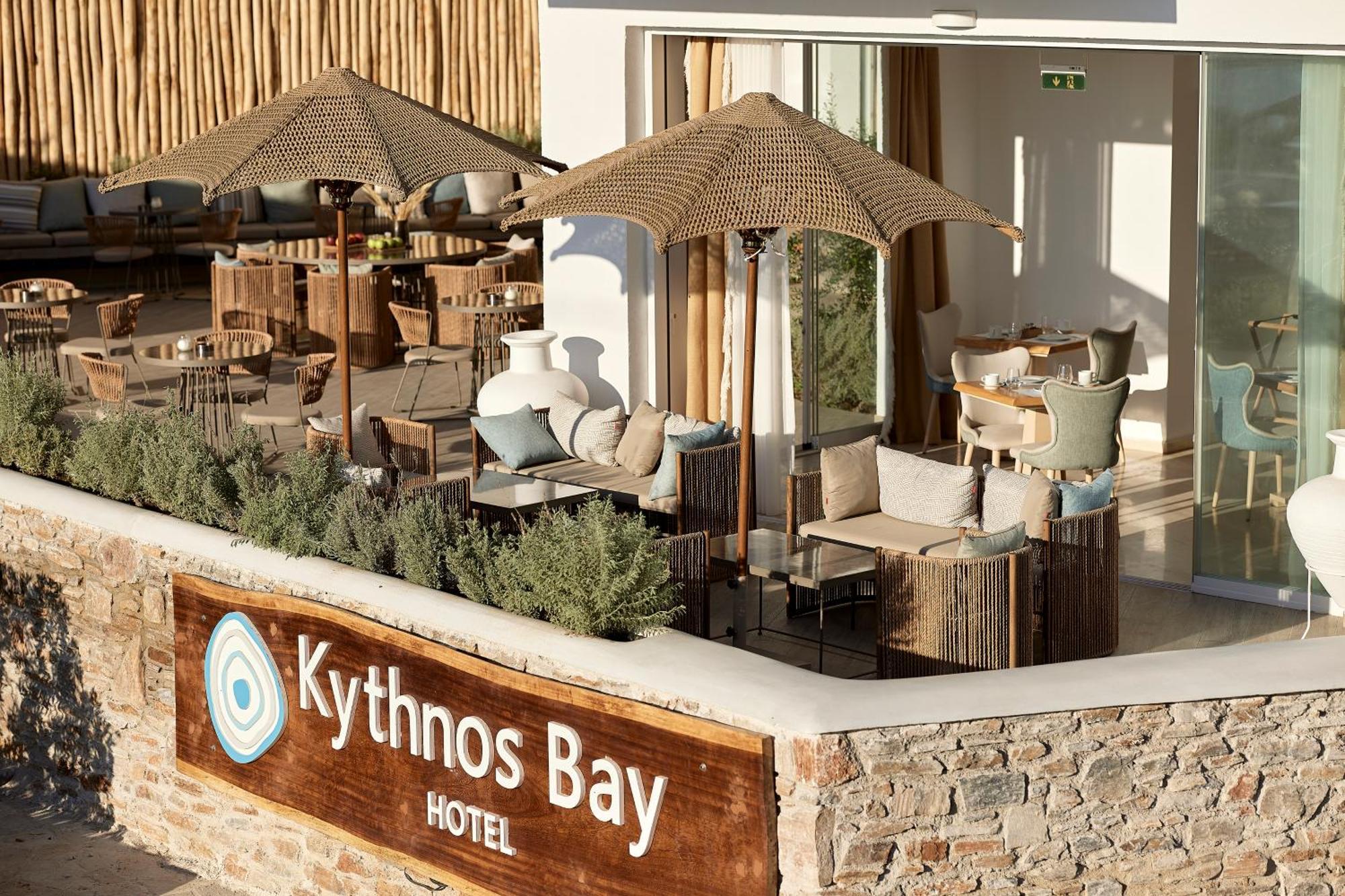 Kythnos Bay Hotel Loutrá Esterno foto