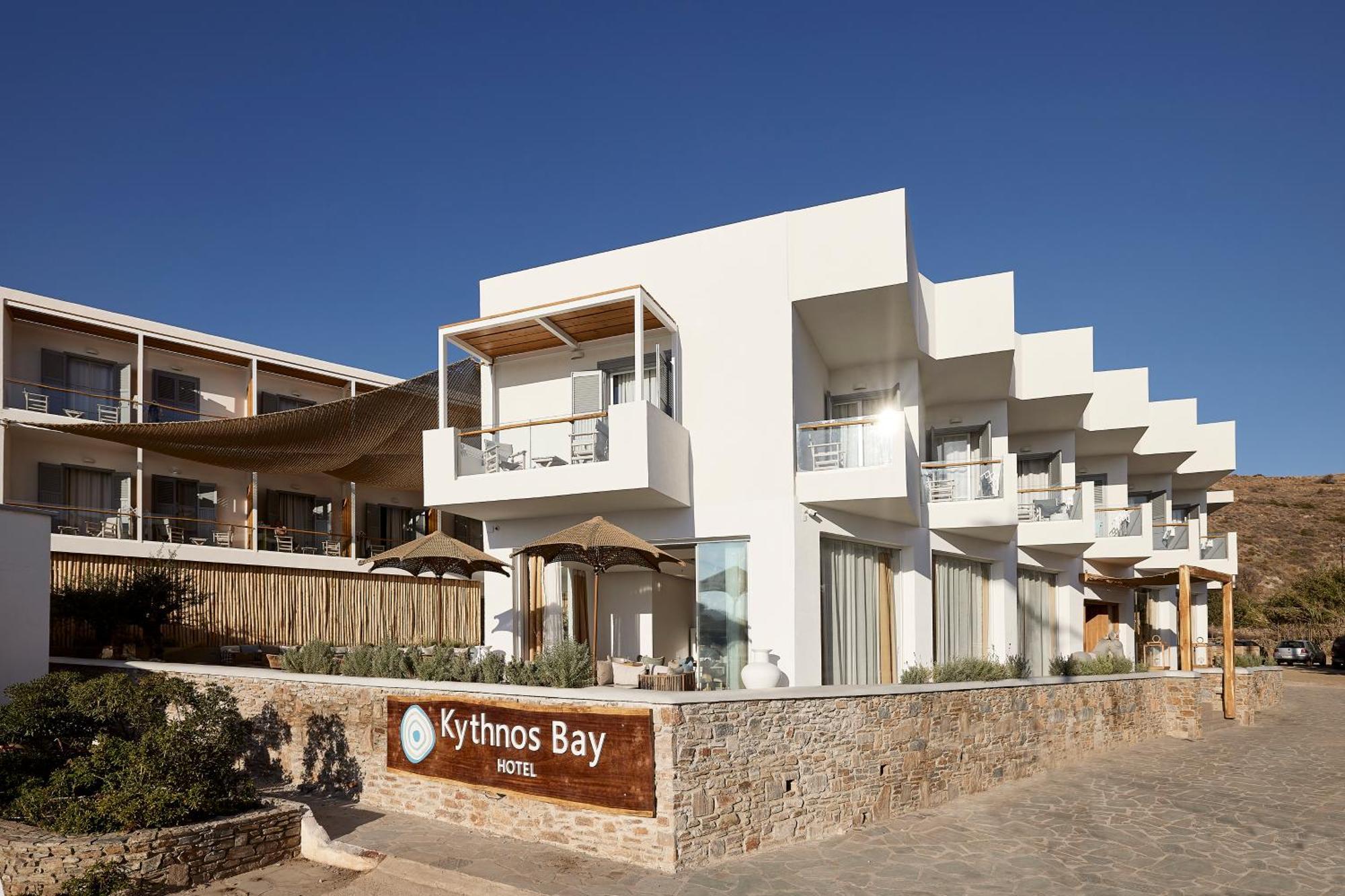 Kythnos Bay Hotel Loutrá Esterno foto