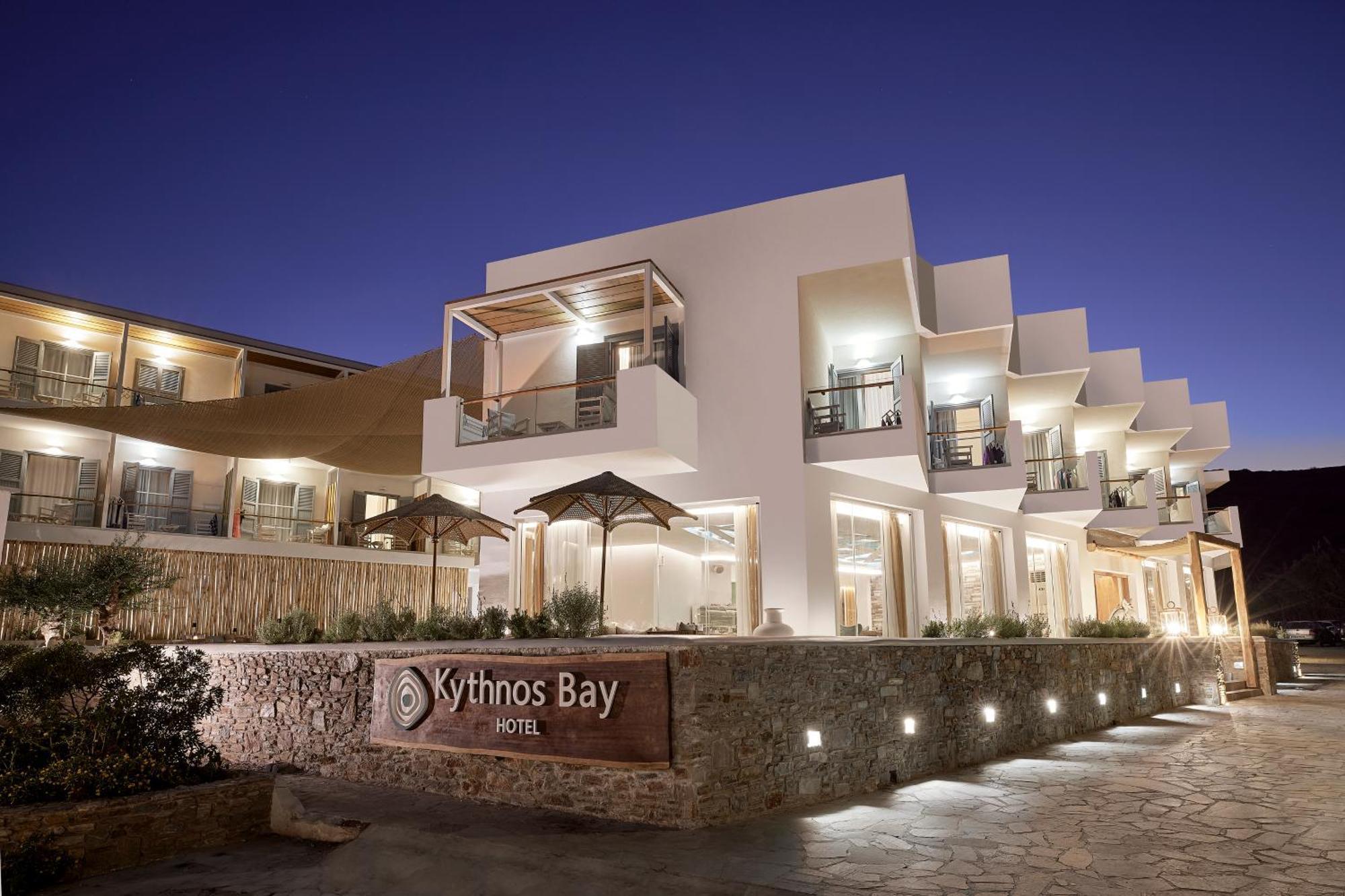 Kythnos Bay Hotel Loutrá Esterno foto