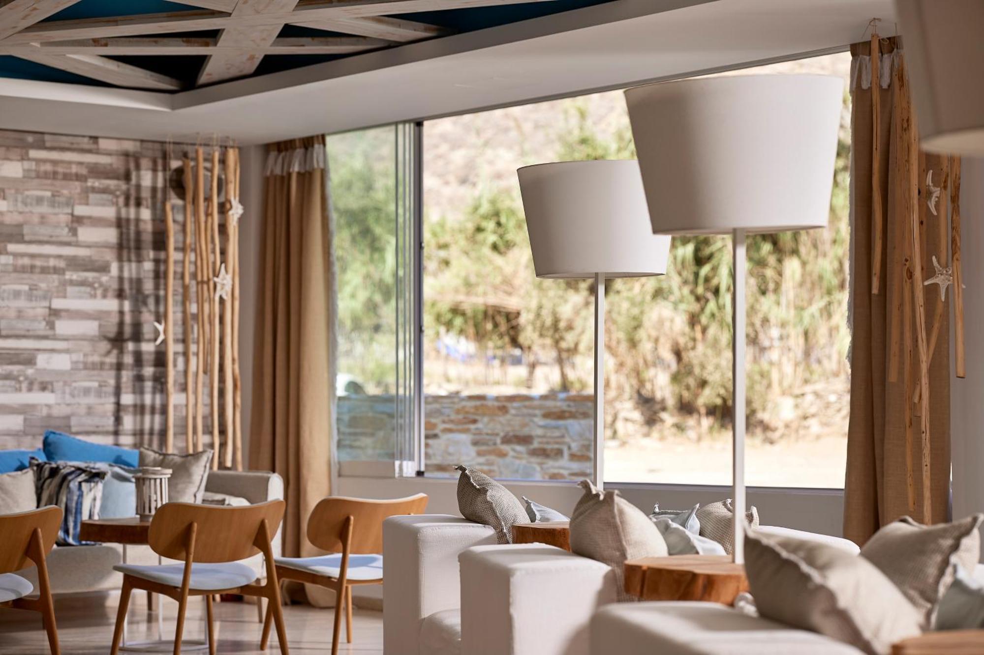 Kythnos Bay Hotel Loutrá Esterno foto
