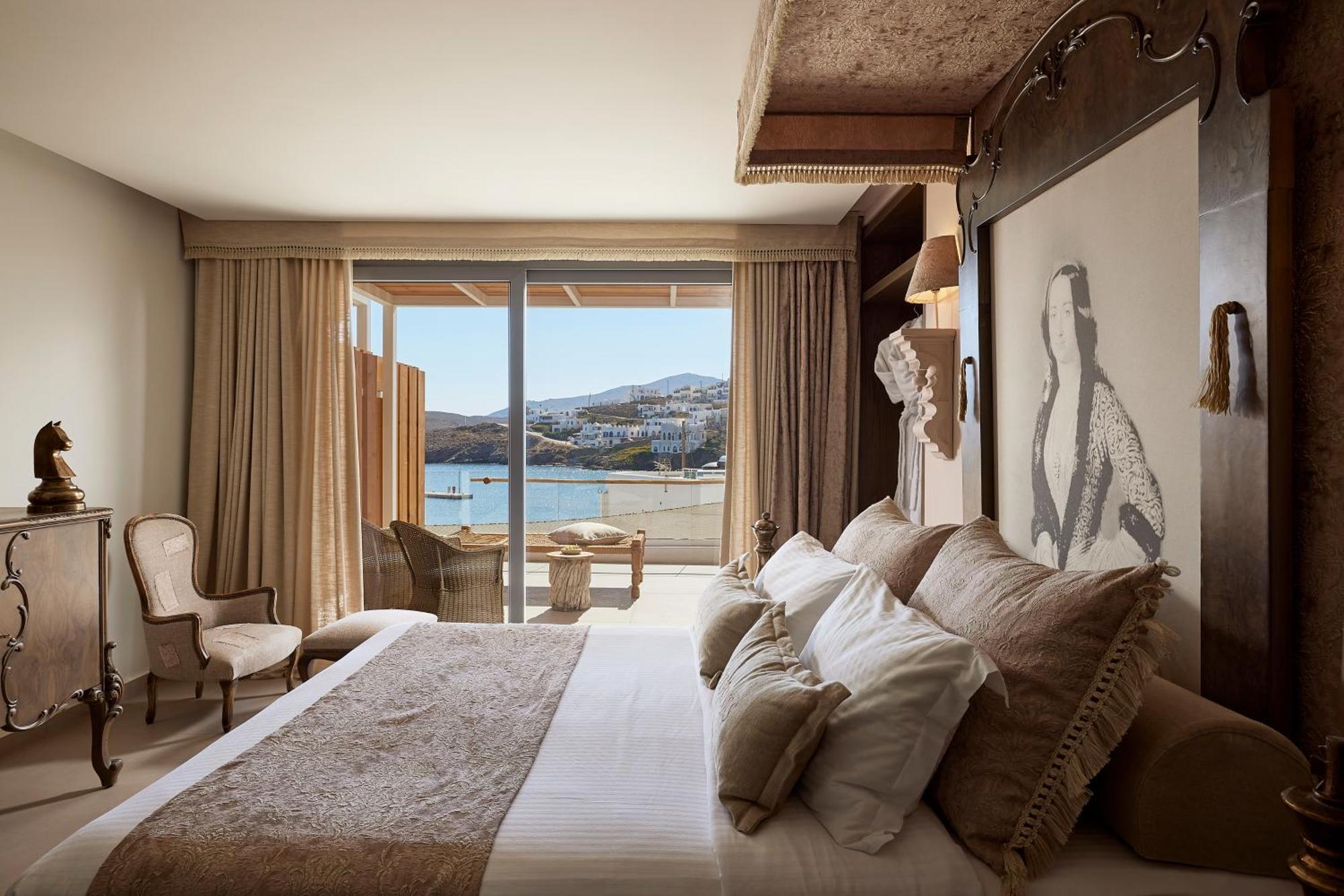 Kythnos Bay Hotel Loutrá Esterno foto