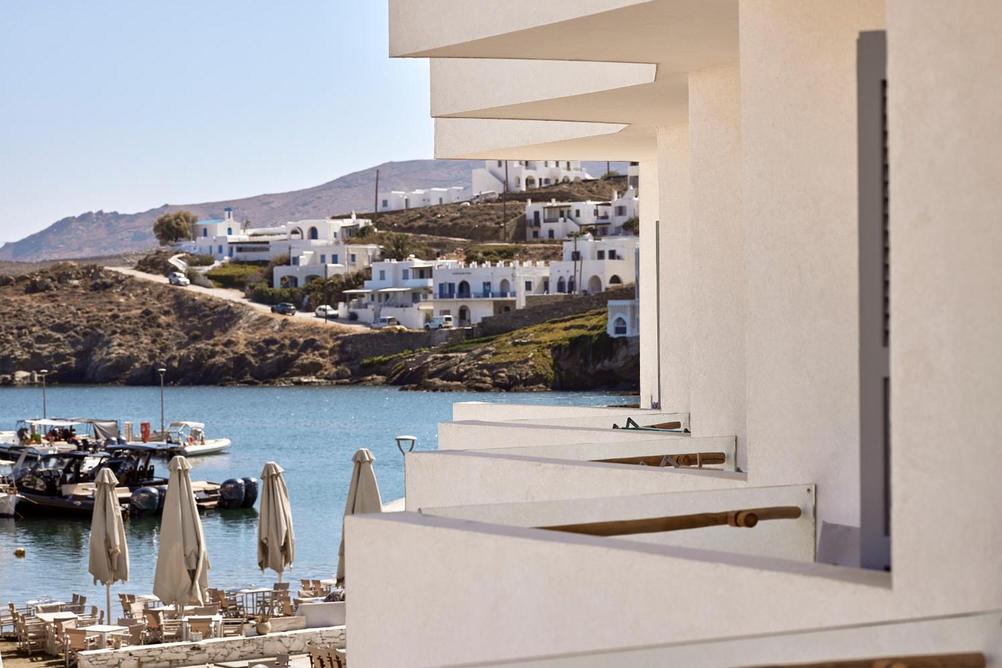 Kythnos Bay Hotel Loutrá Esterno foto
